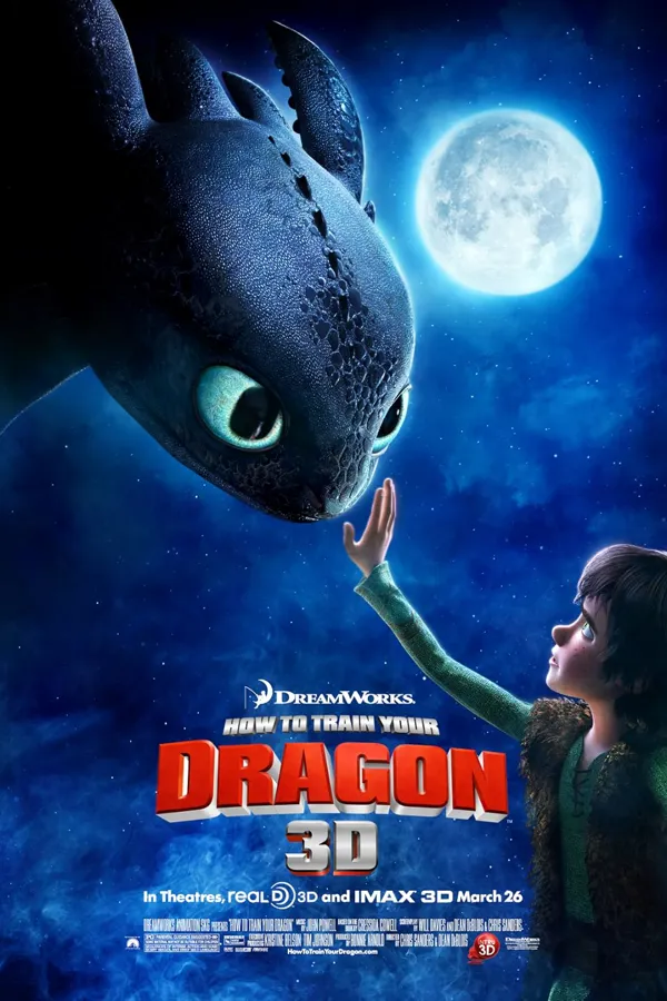 كيف تدرب تنينك الجزء الأول - How to Train Your Dragon 2010