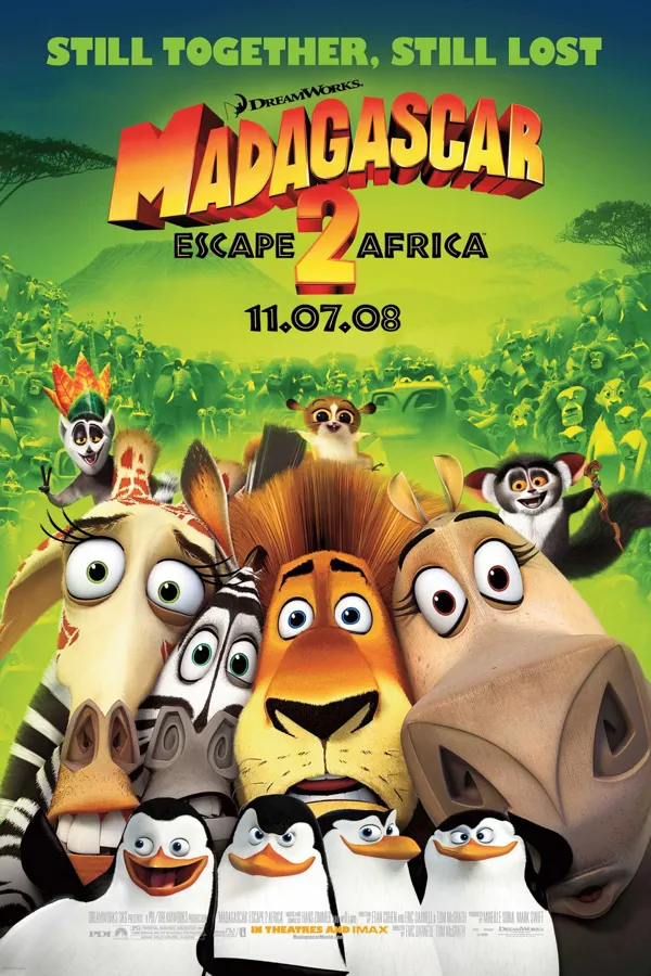مدغشقر: الهروب إلى إفريقيا الجزء الثاني - Madagascar 2: Escape 2 Africa 2008